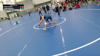 165 lbs Champ. Round 1 - Aiden Robinson, Roosevelt Mustangs vs Kolby Strnad, Republic County