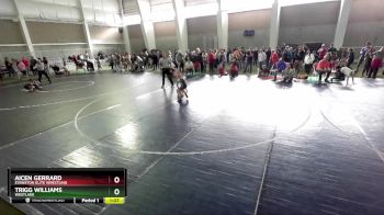 63 lbs Cons. Round 4 - Trigg Williams, Westlake vs Aicen Gerrard, Evanston Elite Wrestling