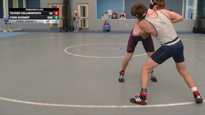 141 lbs Cons. Round 4 - Coen Schmidt, Colorado School Of Mines vs Tucker Collinsworth, Labette Community College
