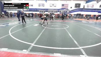 132 lbs Champ. Round 1 - Aidan Aguilar, Ayala vs Nathan Hernandez, South El Monte