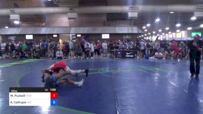 65 kg Cons 64 #2 - Malachi Puckett, Tennessee vs Aaron Callirgos, Arizona