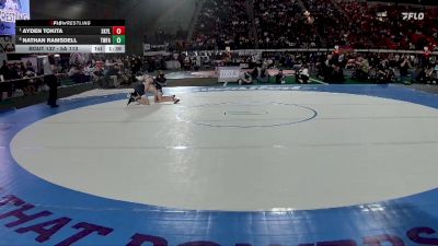 5A 113 lbs Quarterfinal - Ayden Tokita, Skyline vs Nathan Ramsdell, Twin Falls