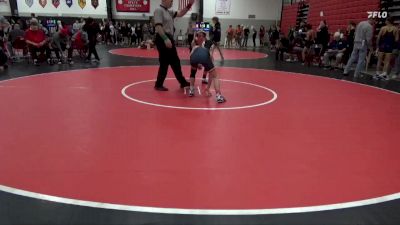 120 lbs Round 1 - Ryan Rose, Burlington Notre Dame vs Iyov Kelly, Fort Madison JV