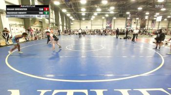 120 lbs Rr Rnd 3 - Isaiah Brewster, Team Germantown vs Keaghan Hewitt, TNWC Blue