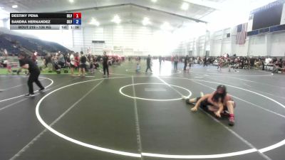 136 kg Rr Rnd 2 - Destiny Pena, Silverback WC vs Sandra Hernandez, Silverback WC