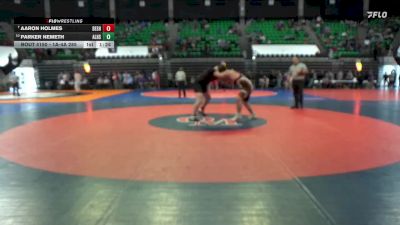 1A-4A 285 Champ. Round 2 - Aaron Holmes, Deshler vs Parker Nemeth, Alexandria HS