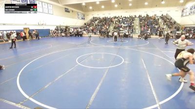 126 lbs Semifinal - Sid Cohen, Rancho Bernardo Wrestling vs Austin McCuen, Sunny Hills