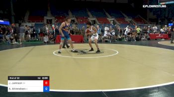 160 lbs Rnd Of 32 - Jesse Jamison, Oregon vs Adam Ahrendsen, Iowa