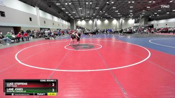 113 lbs Cons. Round 2 - Lane Jones, Basehor-Linwood HS vs Luke Steffens, Fort Osage