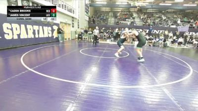 215 lbs Cons. Semi - Caden Brooks, Mead vs James Vincent, Lake City