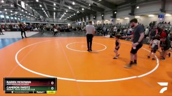 42 lbs Champ. Round 1 - Cameron Sweitz, Randall Youth Wrestling Club vs Raiden McGowan, Apex Grappling Academy
