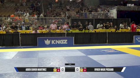 Ryker Wade Pickard vs Aiden Xavier Martinez 2025 Pan Kids Jiu-Jitsu IBJJF Championship