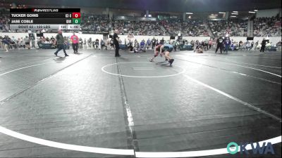130 lbs Quarterfinal - Tucker Goins, G3 Grappling vs Jase Coble, Division Bell Wrestling