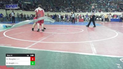 Round Of 64 - Aiden Douglas, Mustang Middle School vs Brody Knight, Crossings Christian School