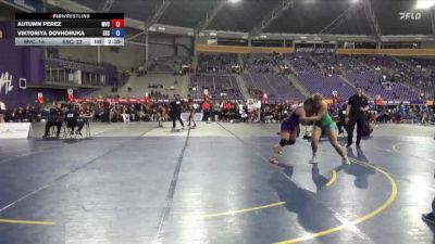 180 lbs Quarters & 1st Wb (16 Team) - Autumn Perez, Missouri Valley College vs Viktoriya Dovhoruka, Evergreen State
