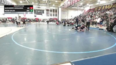 144 lbs Round 2 - Alexander Hernandez, Paloma Valley vs Peter Galan, Damien High School