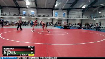 141 lbs Cons. Round 4 - Ty Peterson, Wisconsin-Eau Claire vs Joe Ebaugh, Upper Iowa