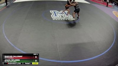 Cons. Round 1 - Amaya McLaren, Millard West Girls vs Shaylee Calloway, Beatrice Girls