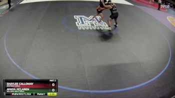 Cons. Round 1 - Amaya McLaren, Millard West Girls vs Shaylee Calloway, Beatrice Girls