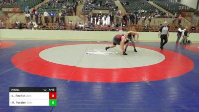 235 lbs Rr Rnd 3 - Landon Rechin, Jackson County Wrestling Club vs Knite Forster, Georgia