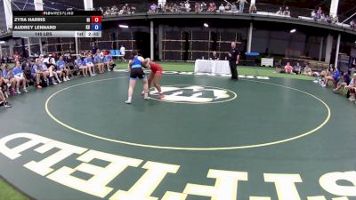 145 lbs Zyra Harris, Hawaii vs Audrey Lennard, Kansas