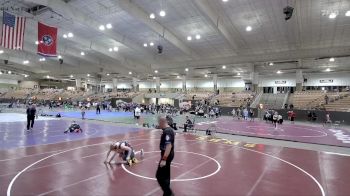 120 lbs Cons. Round 2 - Mason Harden, Bartlett Youth Wrestling vs Tripton Grizzle, Blackman Wrestling