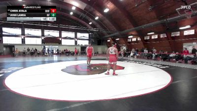 285 lbs Cons. Semi - Chris Ayala, Cortland State vs Josh Lanka, RIT