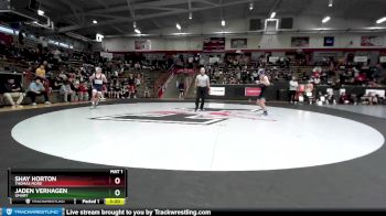 125 lbs Champ. Round 2 - Jaden Verhagen, UMary vs Shay Horton, Thomas More