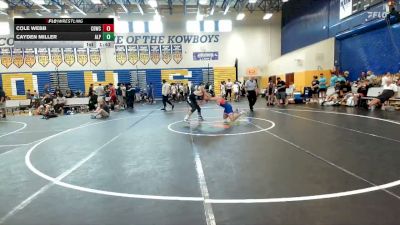 144 lbs Round 3 (8 Team) - Cole Webb, Cocoa Beach WC vs Cayden Miller, Alpha WC