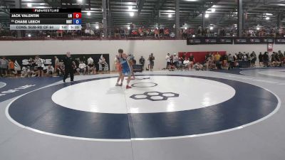 79 kg Cons. Sub-rd Of 64 - Jack Valentin, Long Island RTC vs Chase Leech, Indiana RTC