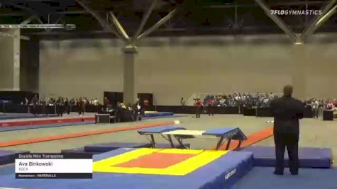 Ava Binkowski - Double Mini Trampoline, ESCX - 2021 USA Gymnastics Championships