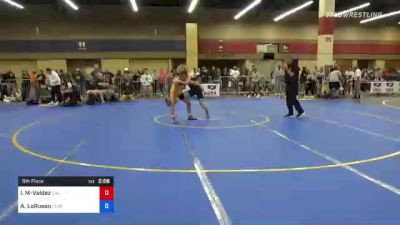 53 kg 5th Place - Itzel Medina-Valdez, California vs Angela LoRusso, Florida