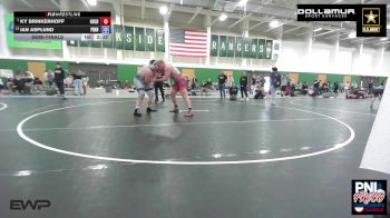 285 kg Semifinal - Ky Brinkerhoff, Gold Rush Wrestling vs Ian Asplund, Pinnacle Wrestling Club