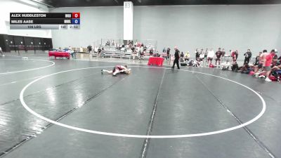 106 lbs Alex Huddleston, Team Indiana Gold vs Miles Aase, Minnesota Blue