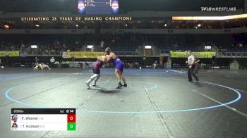 285 lbs Semifinal - Frederick Weaver, Liberty vs Thomas Hudson, East Carolina