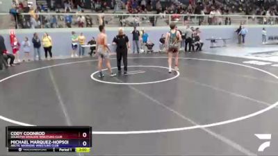 152 lbs Final - Michael Marquez-Hopson, Arctic Warriors Wrestling Club vs Cody Coonrod, Soldotna Whalers Wrestling Club