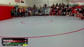 132 lbs Quarterfinal - William Dean, Central Of Grand Junction vs Cole Good, Eagle Valley