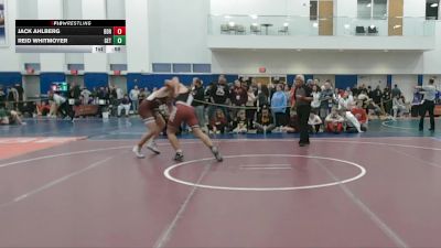 190 lbs Cons. Round 1 - Jack Ahlberg, Broad Run vs Reid Whitmoyer, Gettysburg