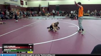 SPW-9 lbs Quarterfinal - Jace Hubbard, Waverly Area Wrestling Club vs Adrian Fischer, USA Mat Club