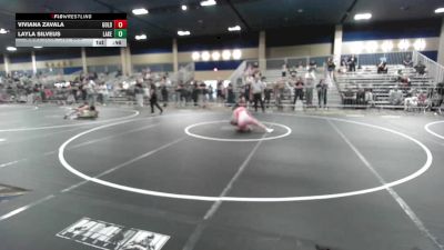 101 lbs Consi Of 16 #2 - Viviana Zavala, Gold Rush Wr Ac vs Layla Silveus, Lake Stevens WC