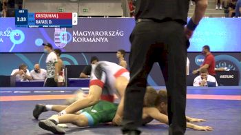 55 kg 1/8 Final - Juhan Kristjuhan, Estonia vs Daniel Rafael, Hungary