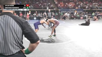 D 3 190 lbs Cons. Semi - Dylan Ward, De La Salle vs Braydon Fontenot, Opelousas Catholic