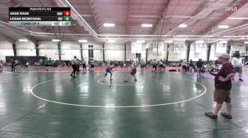 138 lbs Consi Of 4 - Asad Khan, Unaffiliated vs Logan McMichael, Viking Wrestling Club