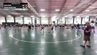 138 lbs Consi Of 4 - Asad Khan, Unaffiliated vs Logan McMichael, Viking Wrestling Club