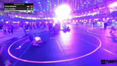 101 lbs Consolation - Tayah Beeman, Dark Horse WC vs Ella Coomes, No Team