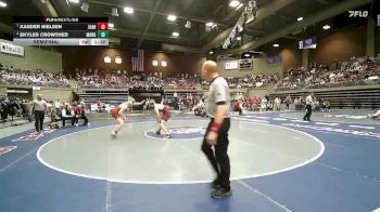 3A 175 lbs Semifinal - Skyler Crowther, Morgan vs Xander Nielsen, Juab