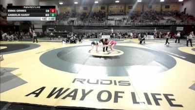 120 lbs Quarterfinal - Emma Grimes, Wyoming Seminary vs Anberlin Hardy, Mount De Sales