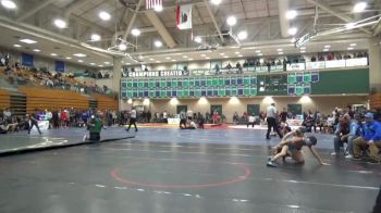 113 lbs Champ. Round 1 - Carter Bolt, Torrey Pines vs Mekhi Yanthis, Los Alamitos