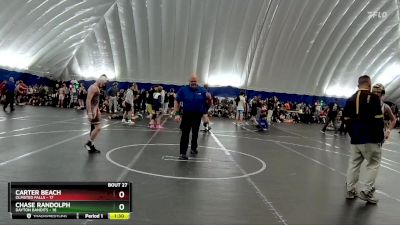 96 lbs Round 7 (8 Team) - Chase Randolph, Dayton Bandits vs Carter Beach, Olmsted Falls