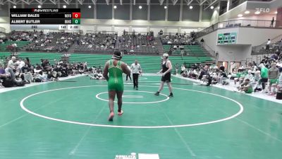 285 lbs Round 1 (16 Team) - William Bales, North Forsyth vs Albert Butler, Buford HS